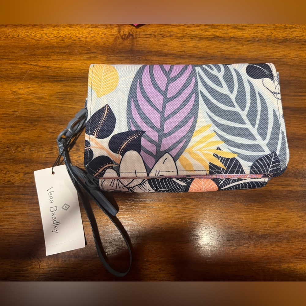 Vera Bradley Floral Wristlet/Crossbody